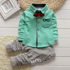 Toddler Baby Boy Hooded Casual Clothing Set