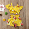 Girl Dress 2018 New Baby Dresses Pattern Print Lemon Cartoon