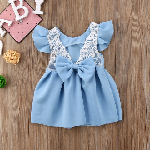 Newborn Baby Clothes Infant Girls Dress Casual Cotton Summer