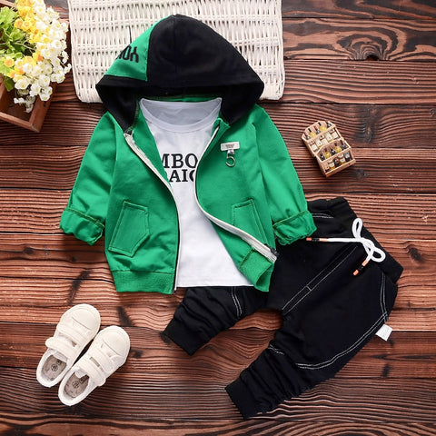 2019 Spring New Children's Jacket t-shirt and pants