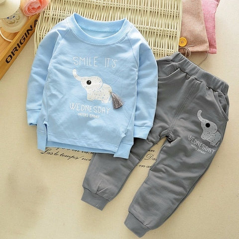 Cute Boy Baby Girl Clothes Sets Child High Quality