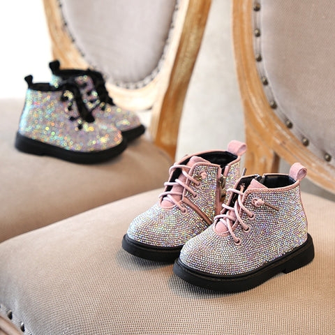 New Fashion Children Glowing Shoes Princess