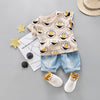 Baby Boy Clothing Set Cute Summer T-Shirt Cartoon